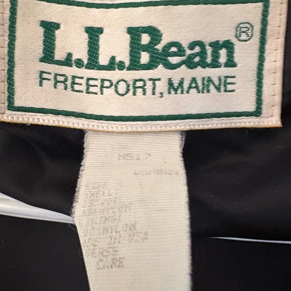 L.L. Bean Black and Green Plaid Trench Coat - Picture 2 of 2